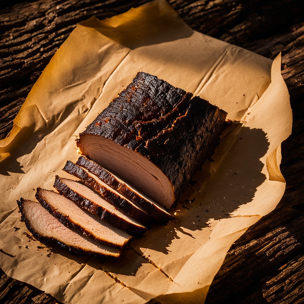 Illustration of food from Rib City