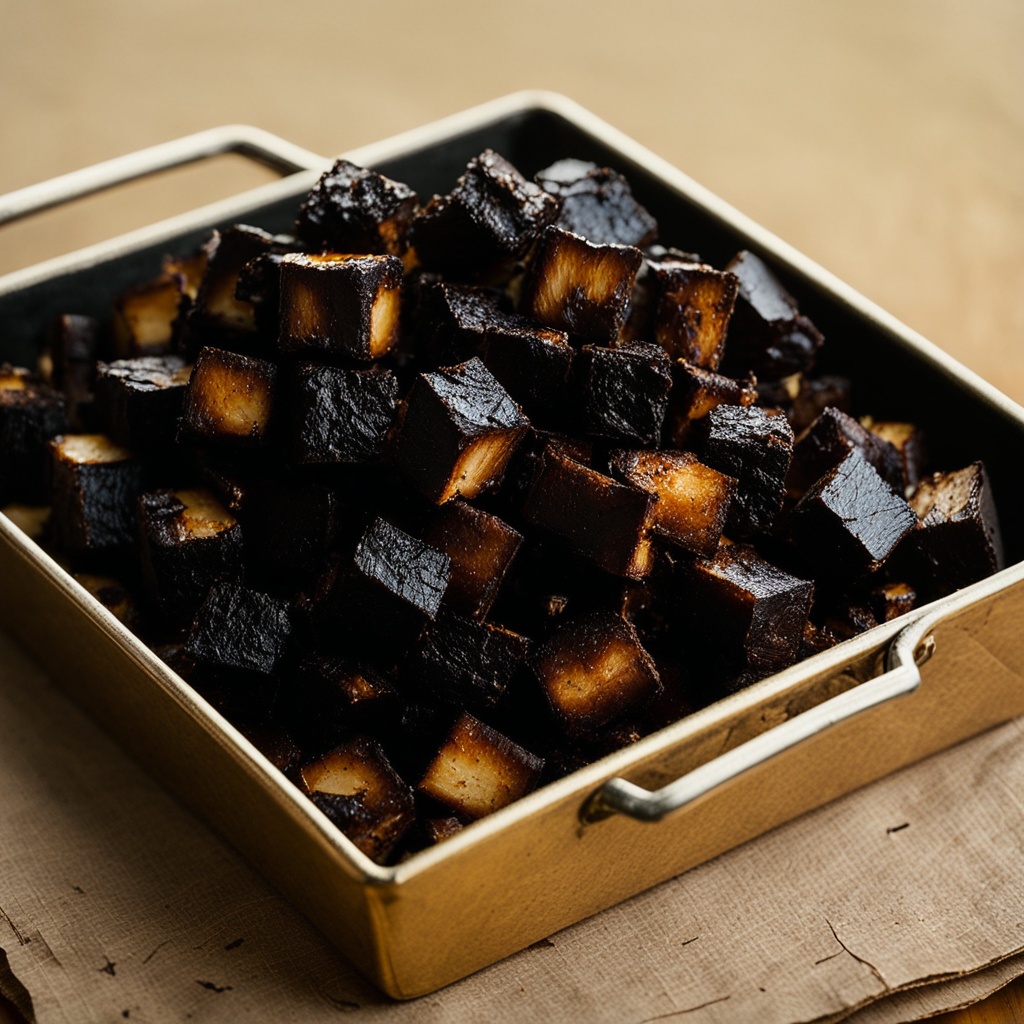 Illustration of food from Sam's Bar-B-Que