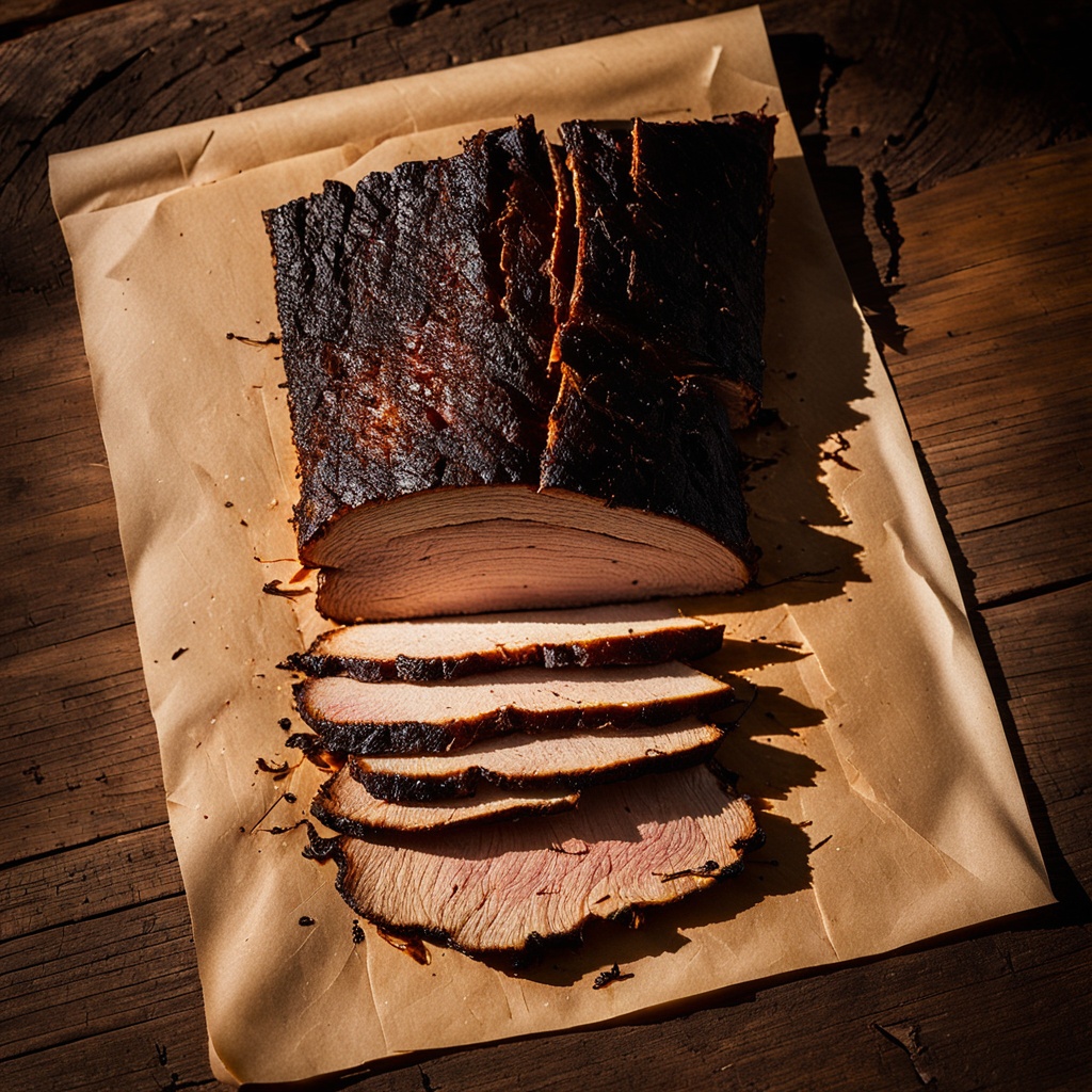 Illustration of food from Seasoned Swine