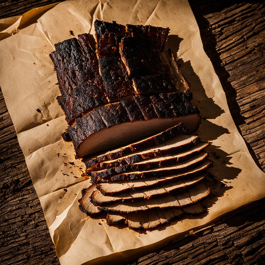 Illustration of food from Shorty’s BBQ