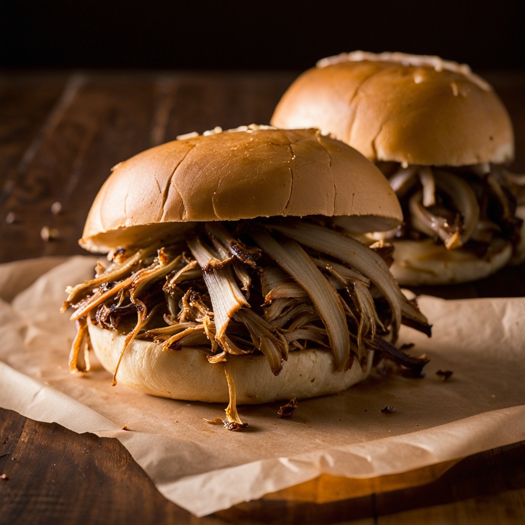 Illustration of food from Skinny’s BBQ