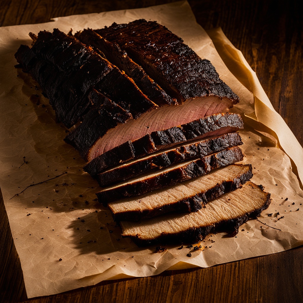 Illustration of food from Smok Barbecue