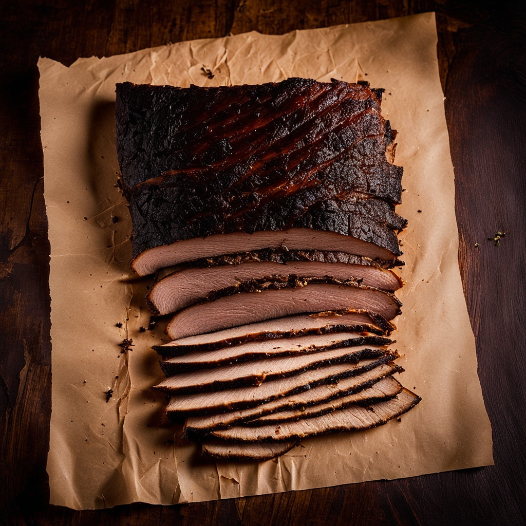 Illustration of food from Smoke & Fire