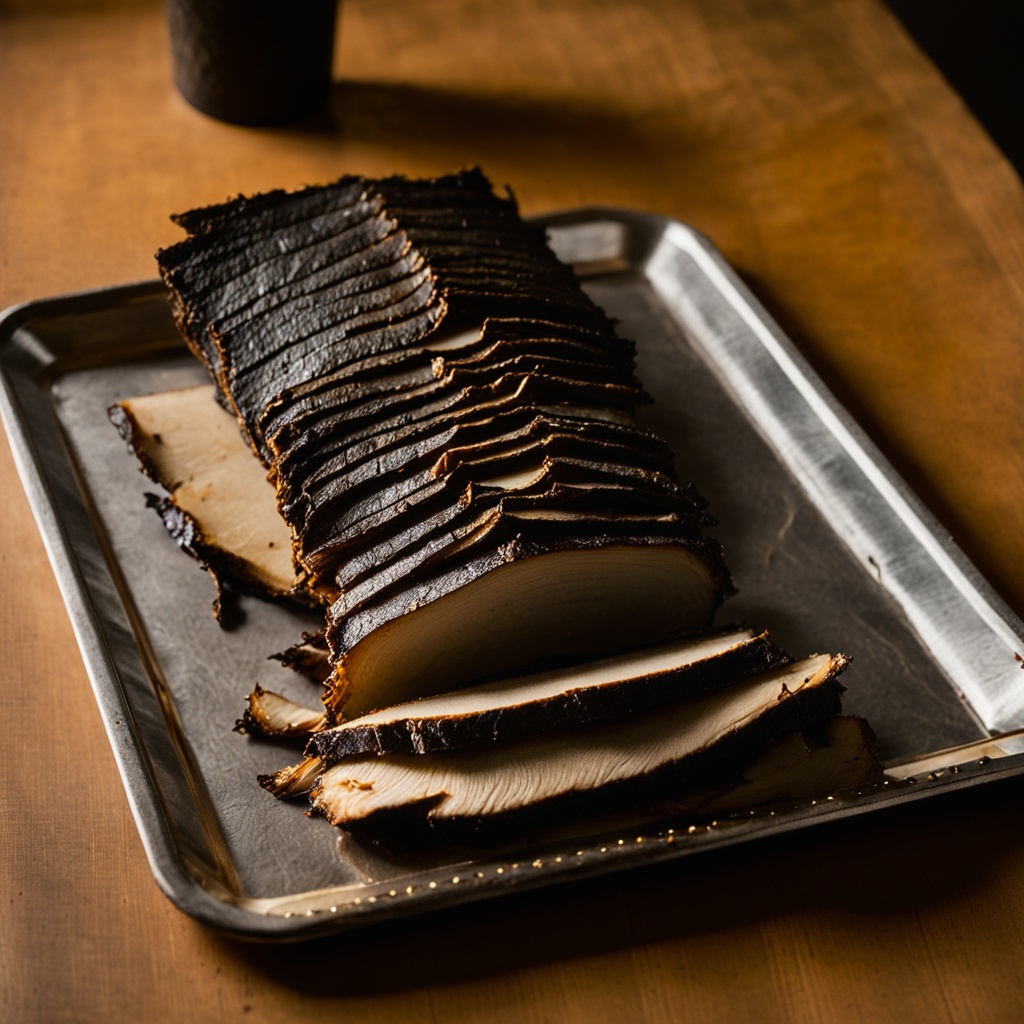Illustration of food from Smoke and Glory BBQ