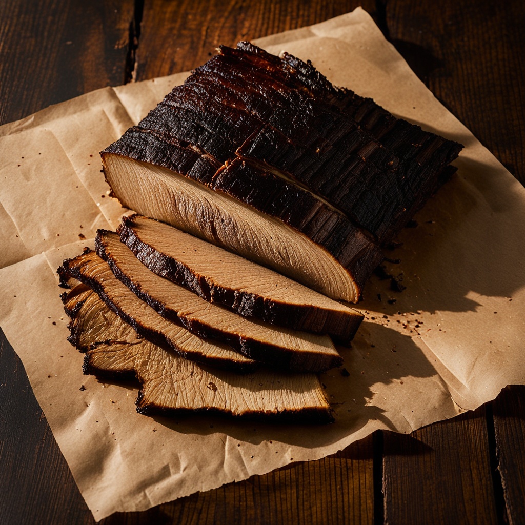 Illustration of food from Smoke in the Pit