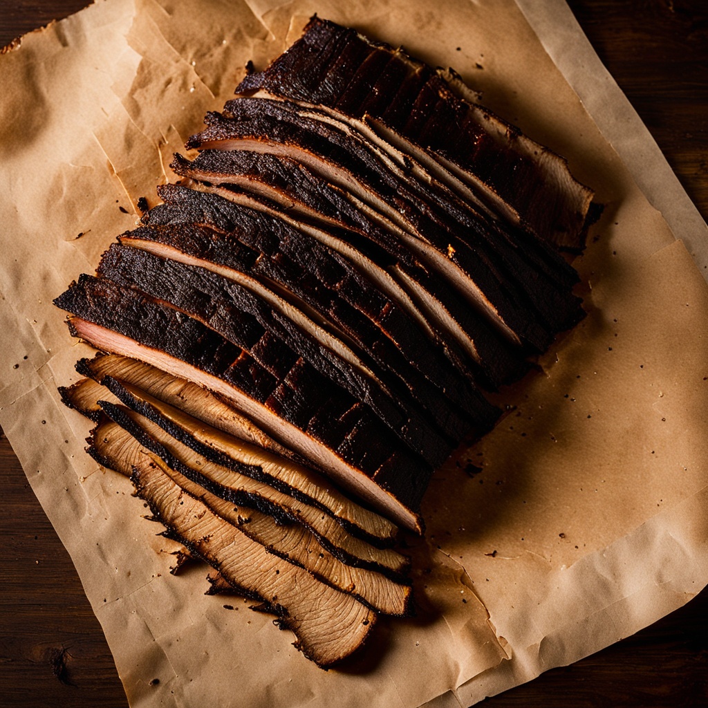 Illustration of food from Smokey C's BBQ