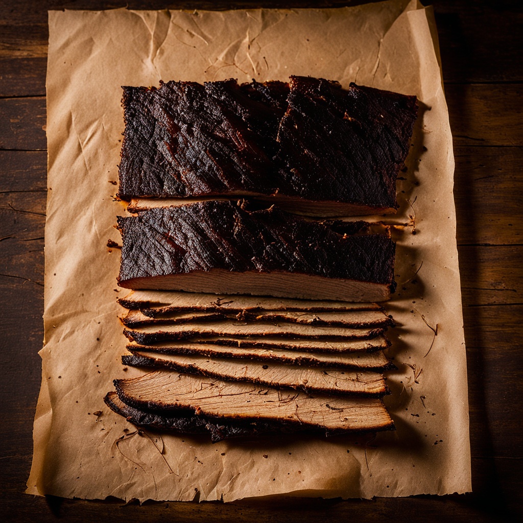 Illustration of food from Smokey Legend Barbecue