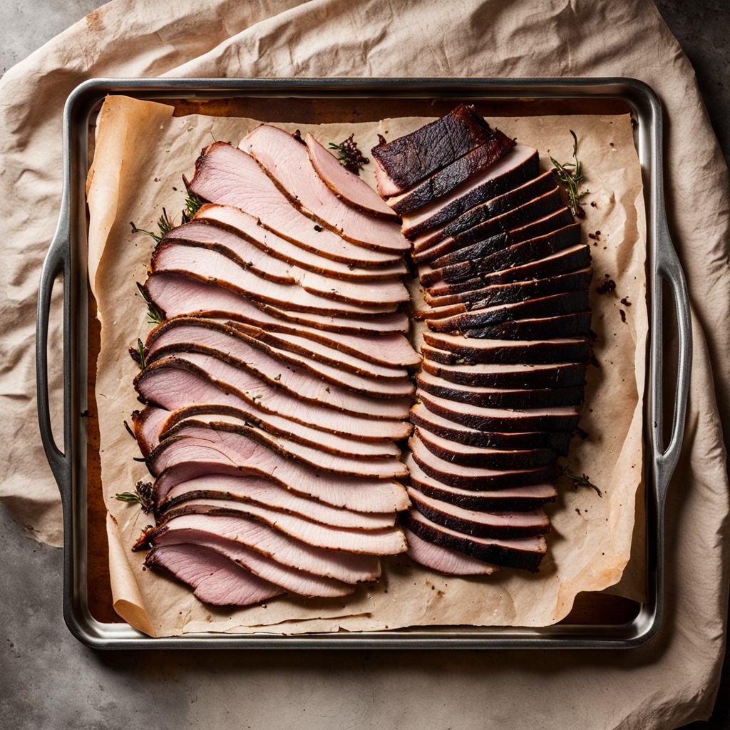 Illustration of food from Smokin Barrel BBQ