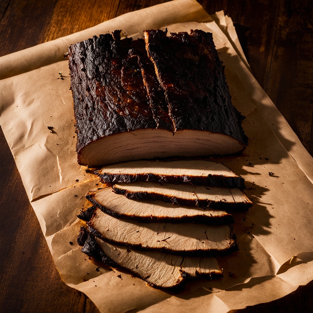 Illustration of food from Smokin' Bros Barbecue