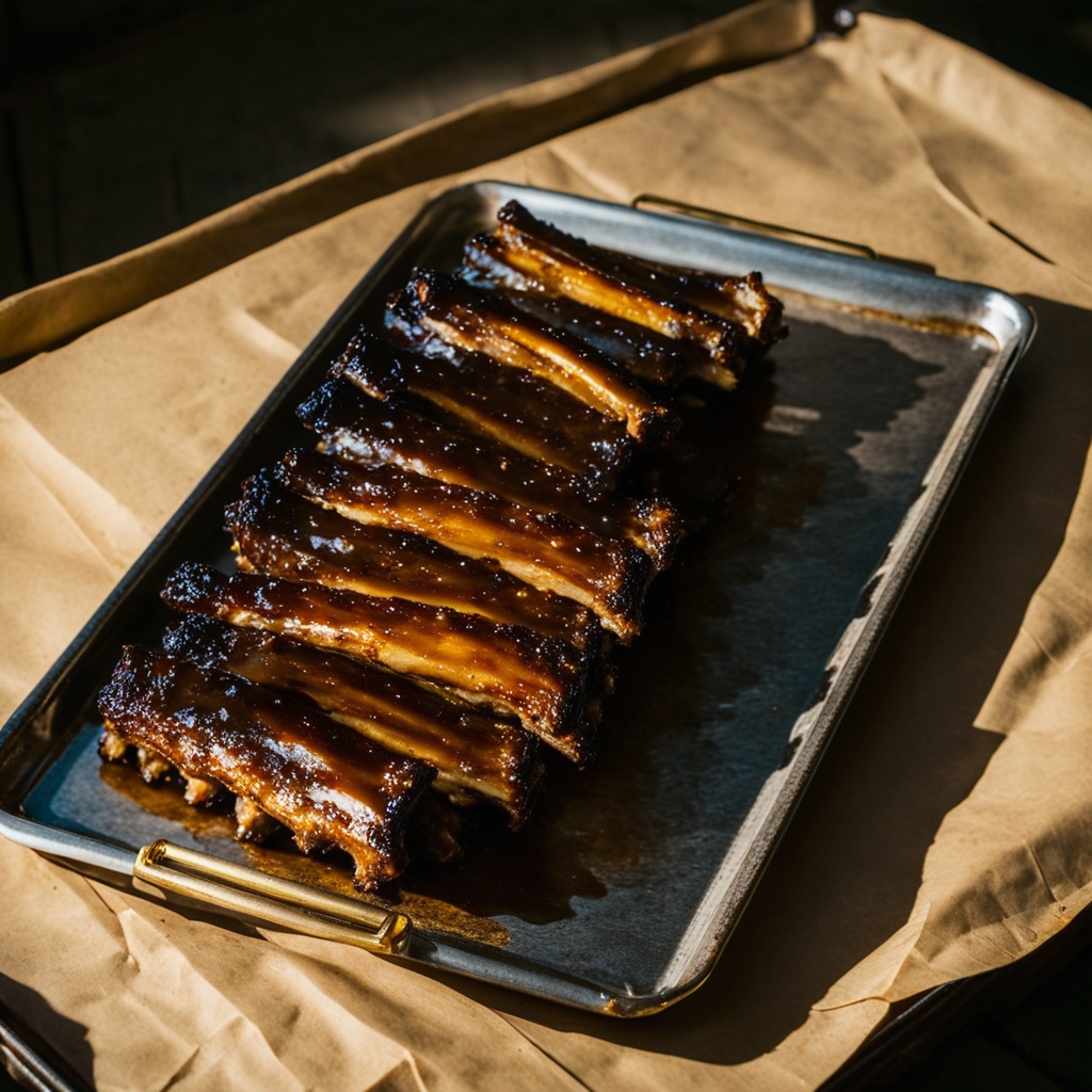 Illustration of food from Smokin' Pete's BBQ