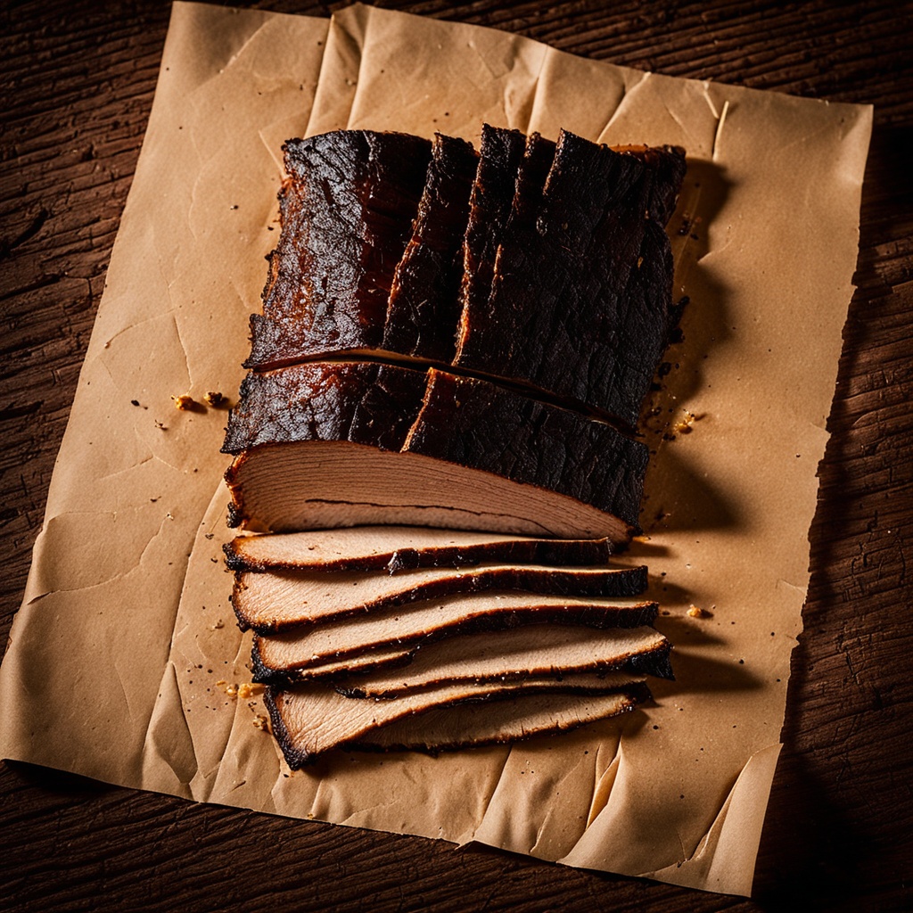 Illustration of food from Smokin T's BBQ