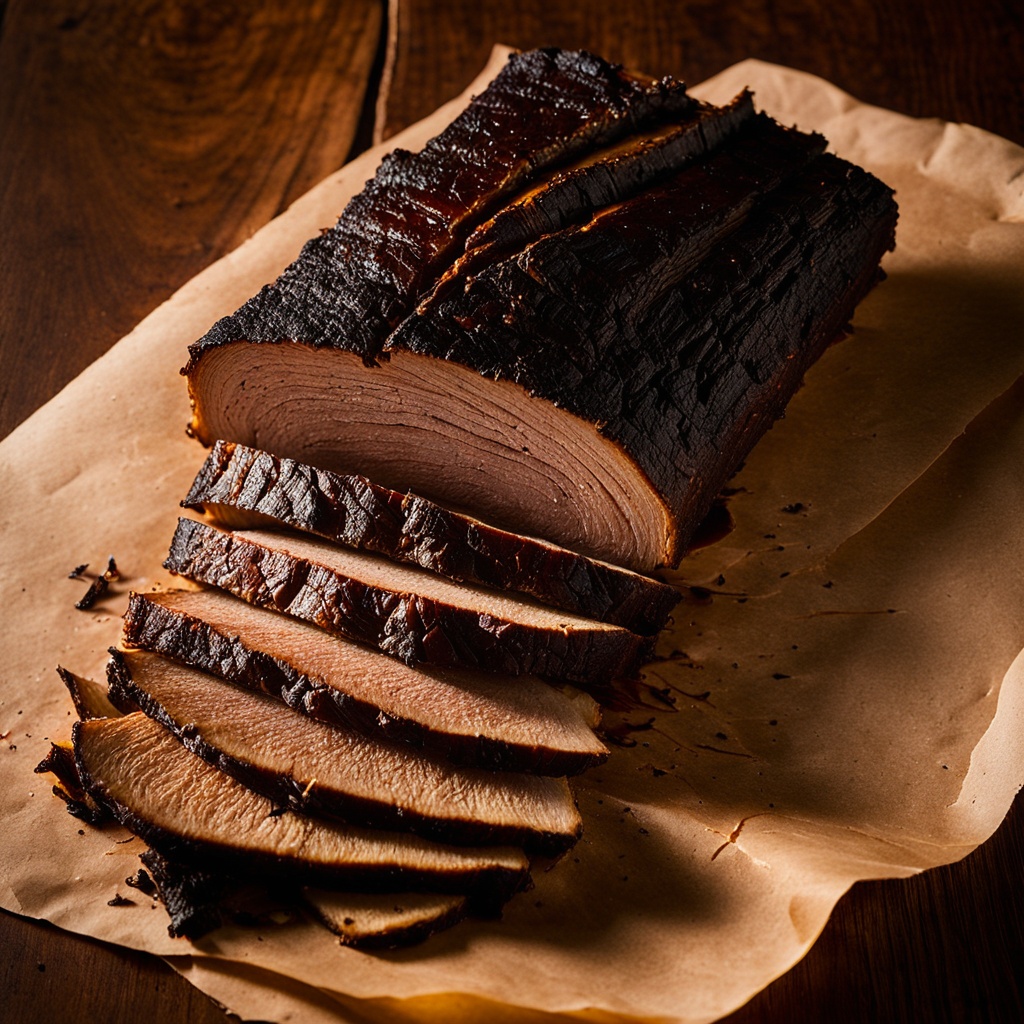 Illustration of food from SNS Diner BBQ
