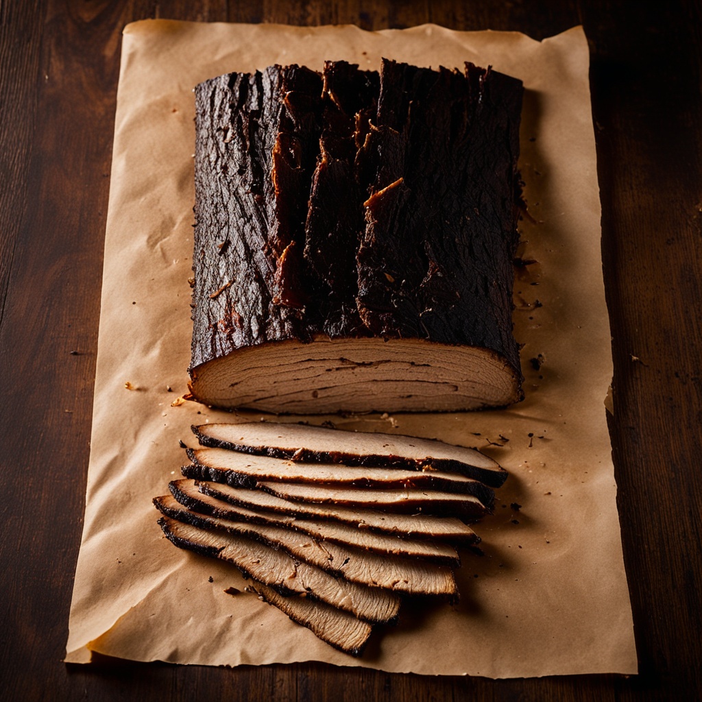 Illustration of food from The Ribcage BBQ