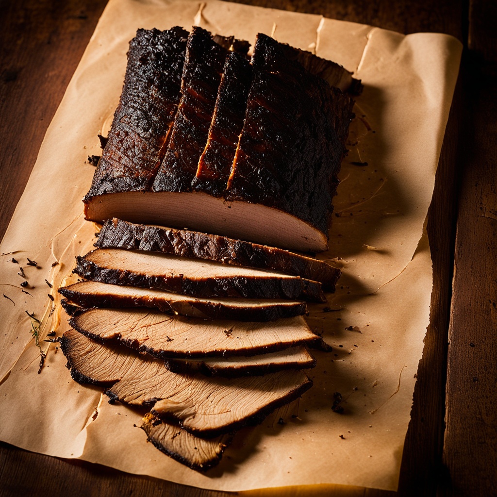 Illustration of food from Virgil's Real Barbecue
