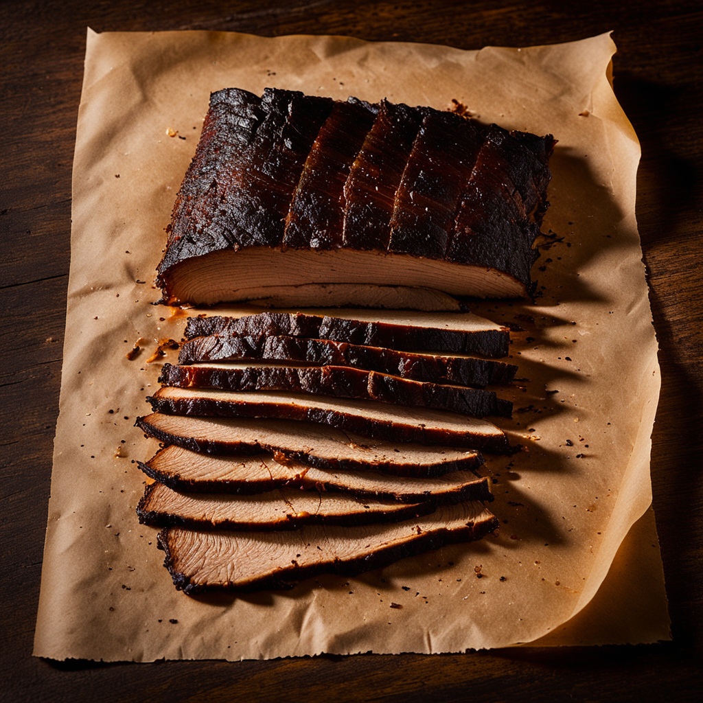 Illustration of food from Wilma's SmokeHouse