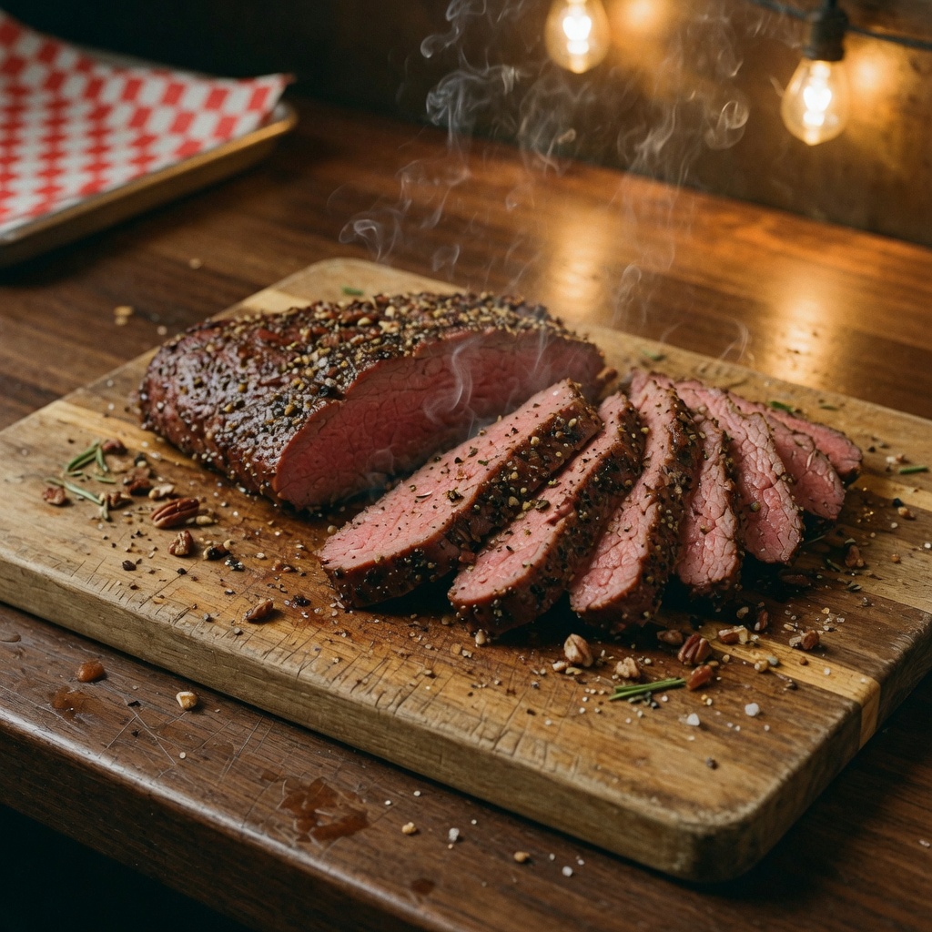 Illustration of food from Wood Ranch BBQ & Grill