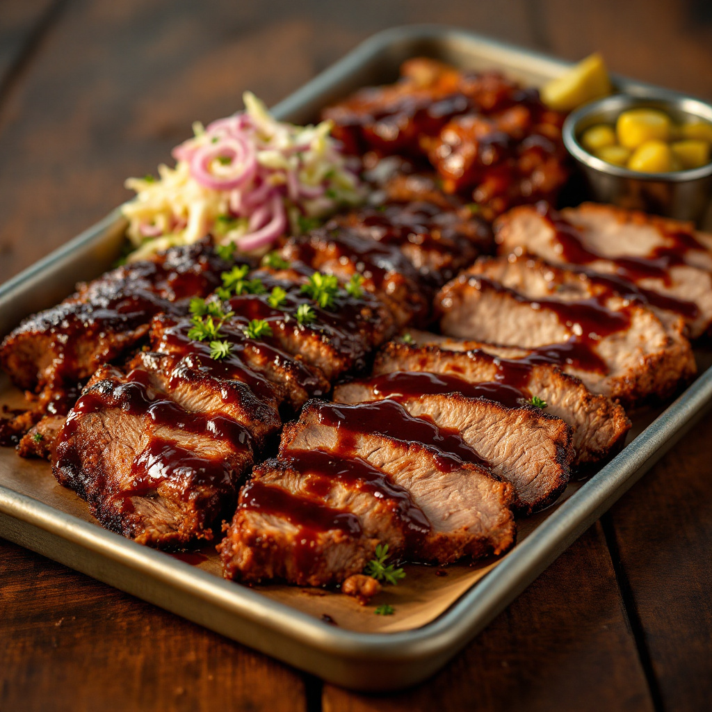 Illustration of Woodstone BBQ & Seafood Restaurant barbecue