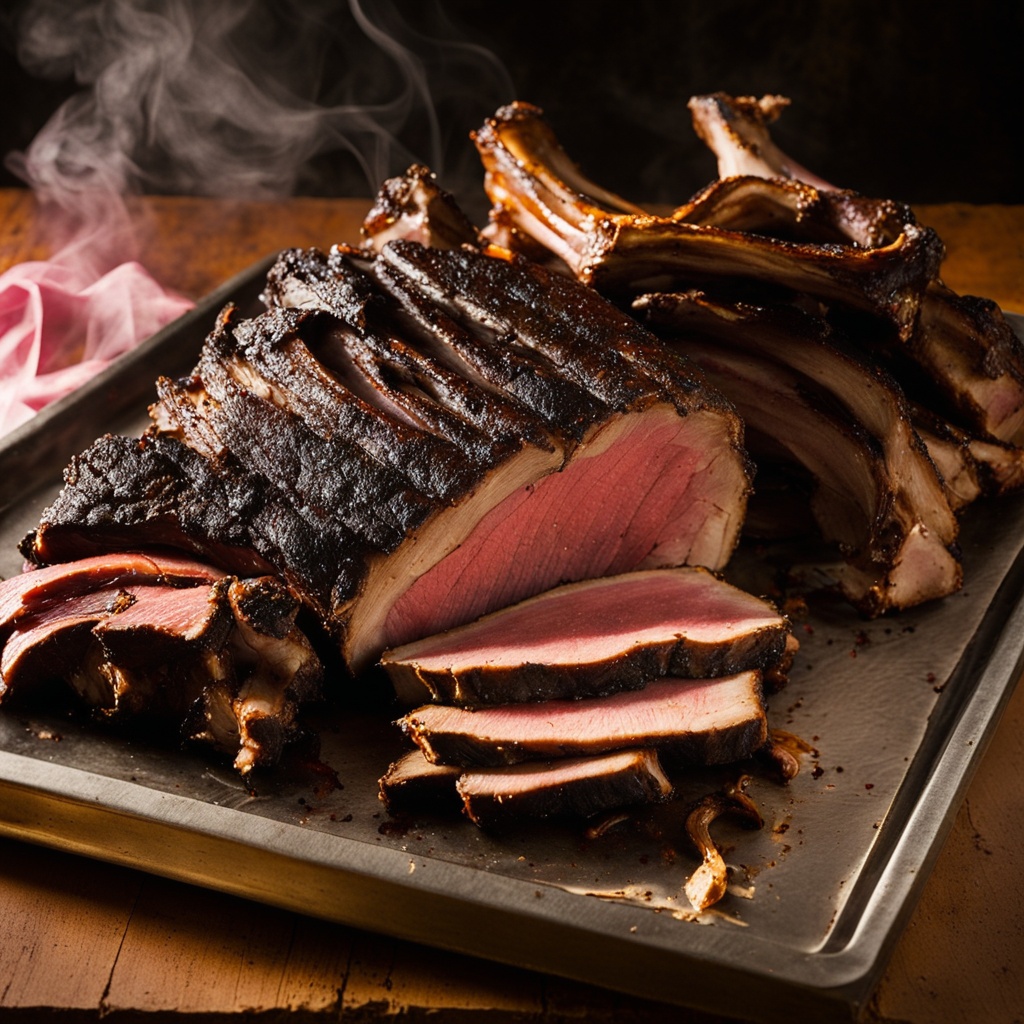 Illustration of food from You Got Pork'D