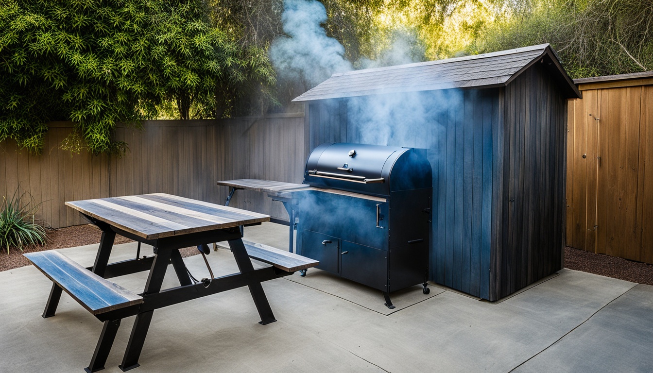 Illustration of Los Angeles barbecue