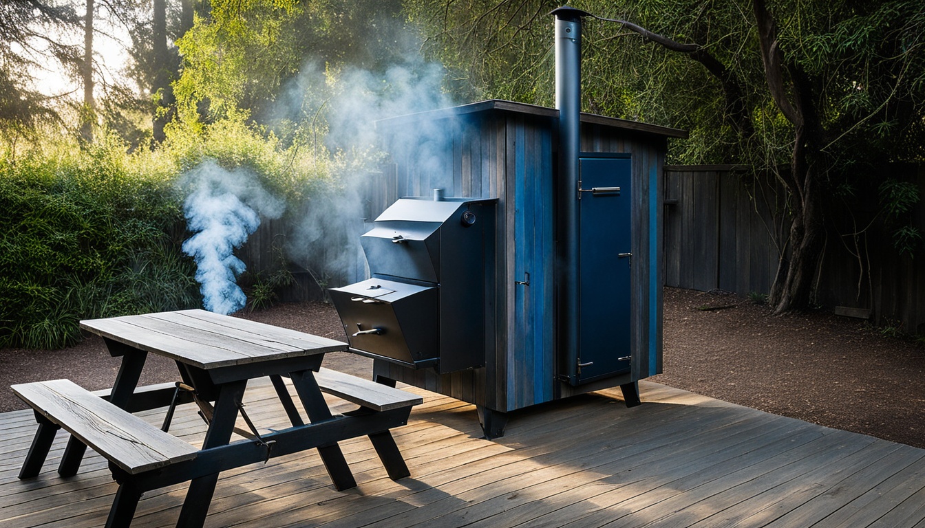 Illustration of Oakland barbecue