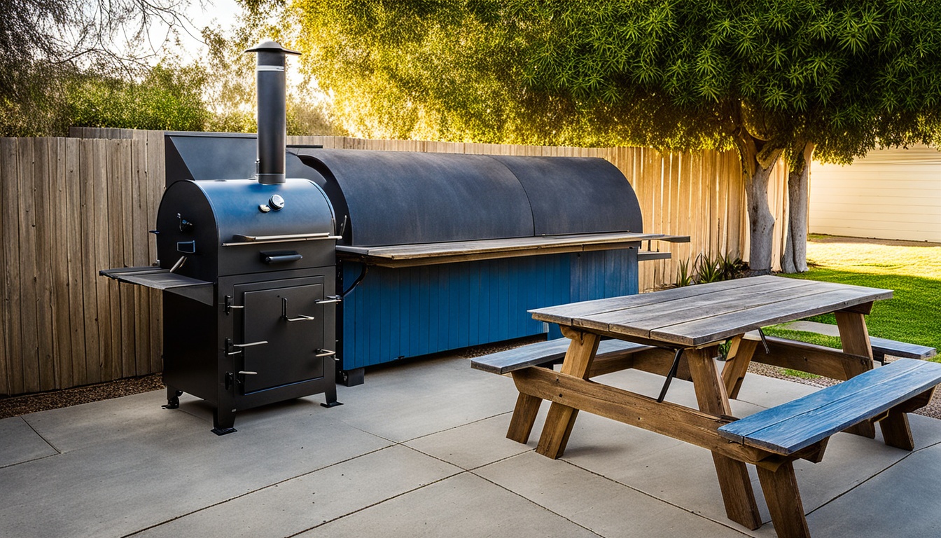 Illustration of Oxnard barbecue