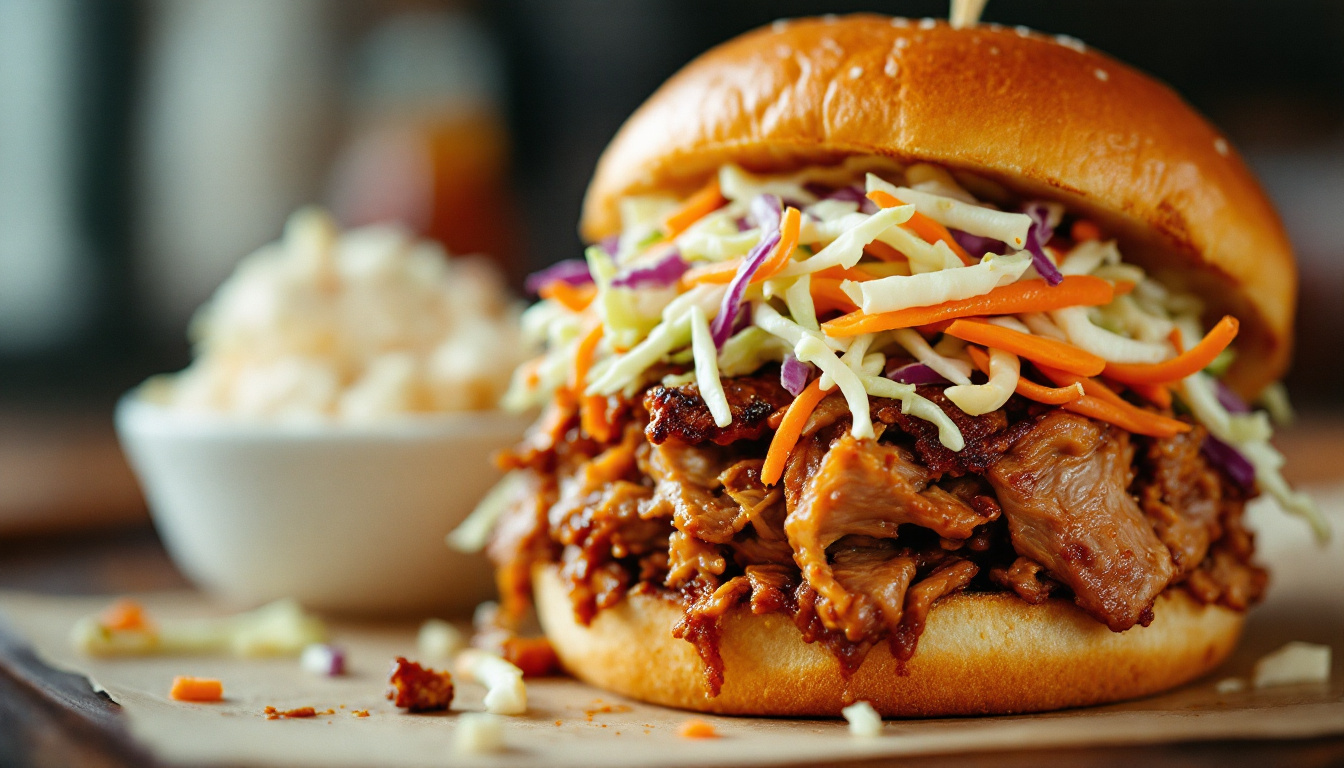 Illustration of Raleigh barbecue