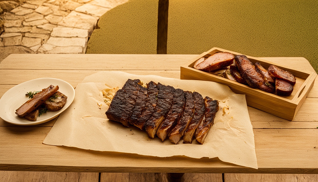 Illustration of San Antonio barbecue