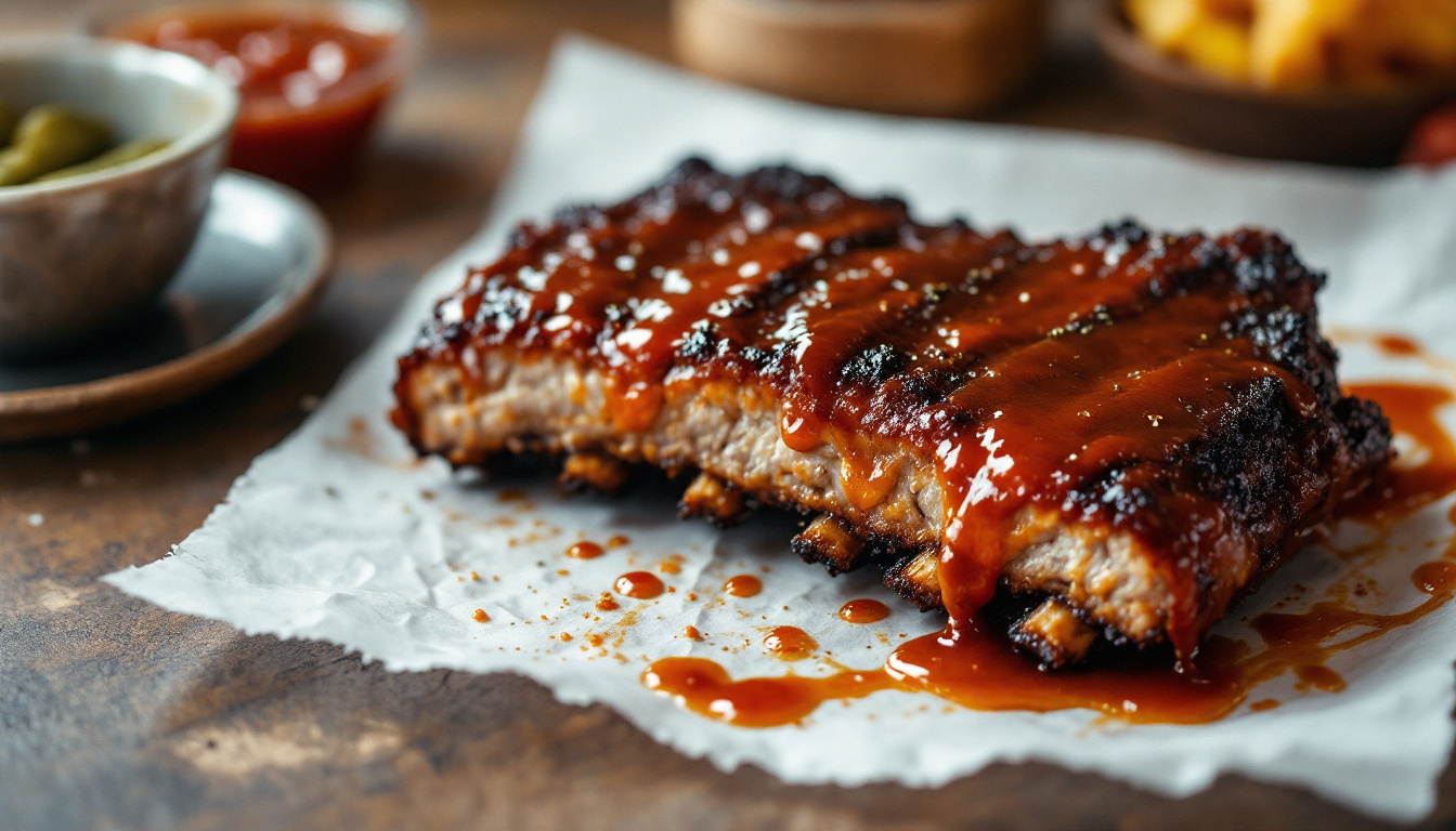 Illustration of St. Louis barbecue