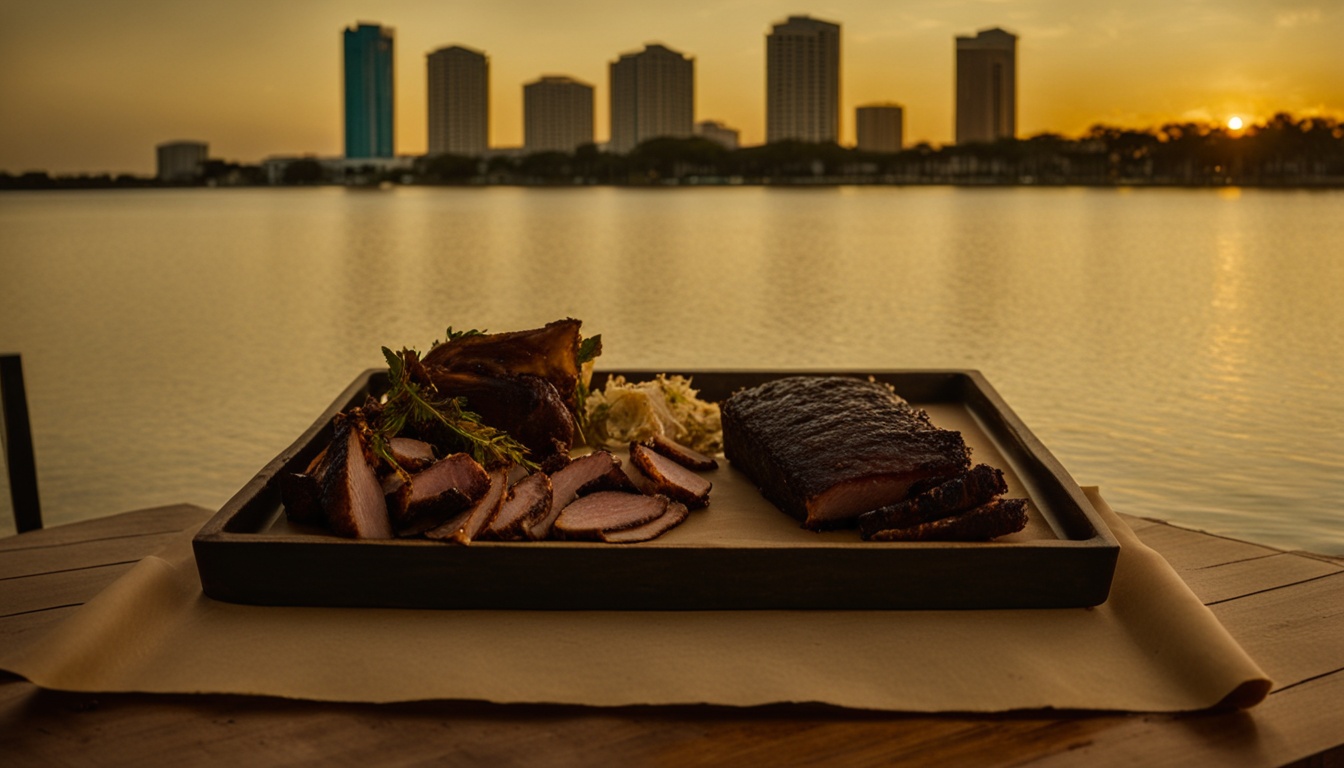 Illustration of Tampa barbecue
